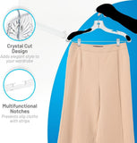 Clothes with Clips Plastic Set of 12 Pack Heavy Duty Dresses, T-Shirts Shirt Suit V1258-DP02-WO-54