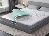 Giselle Bedding King Mattress 23cm Pocket Spring Mattress with Adjustable Firmness Reversible Foam MATTRESS-E-AERO-23-K