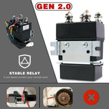 X-BULL Electric Winch 4500LBS/2041KG Steel Cable Wireless Remote Boat ATV 4WD V211-AUEB-AXEW017