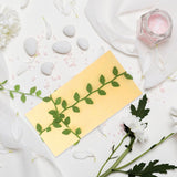 Soft Polyester Leaf Ribbon Fabric Vine for Crafts, Floral Arrangements, Homeation and Party V1369-AZ3-W-12764