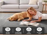 Artiss Tatami Mat Floor Mattress 3cm Thick Futon Mattresses Mellow Mat Rugs Living Room Grey TTM-MAT-200X200-GY
