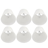 6Pcs Household Chandelier Fabric Lampshade Lamps Cover Decoration for E14 Light Bulb V1294-YM0901-3119200091811