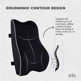 Orku Ergonomic Lumbar Cushion - Memory Foam Back Support Car Office Gaming Chair V238-SUPDZ-41364962181200