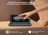 3-in-1 wireless charger, time and temperature display, bedroom desk alarm clock, iPhone 16 15 14 13 V1105-YAWXCD-01