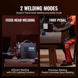 Spot Welder, 737G Pulse Spot Welder, Portable High-Power Machine Soldering Station with 2 V952-BYQDCDHJX012D60INV3
