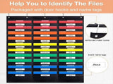 30 Pocket File Pocket Chart, 42inch Wide X 47inch Tall - Versatile Wall Hanging File Folder V1369-AZ3-W-08392