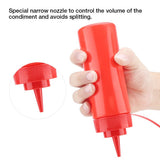 340ml 10pcs / Set Plastic Condiment Dispenser for Sauce Oil Cream Vineger V1294-YM0727-JY13524-03