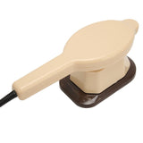 Electric Handheld Massager with 3 Massage Heads Heating Iron Shape Percussion Body Massager for Back V1294-YM0901-3113230276311