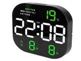 Digital Clock Large Screen LED USB 5V Remote Multifunctional Temperature Month Display Luminous V1294-YM0901-3115230114514