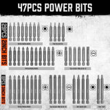 219-Piece Combination Security Bit Set Screw Driver Bit Tamper Proof Torx Box V465-94272