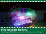 6Pcs Shining Christmas Balls with LED Light Pendants Refillable Ball Christmas Tree Hanging Ball V1294-YM0714-10310970