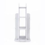 Rotating Bookcase Bookshelf Kid's Book Organiser Rack Wooden Castle Display Shelf V63-929921