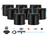 DWC Hydroponics Grow System Deep Water Culture 8 Buckets with Air Pump V952-SSSPXTYX8110VT55FV3