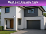 Connect 2K Outdoor Security Camera Twin Pack V1031-CSH-2KODCT911