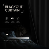 2 Pack Soundproof Blackout Thermal Curtains, Noise-Reducing Lined Drapes for Bedroom and Light V1189-LC-AMZ-00236