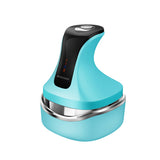 Blue Rechargeable Electric Scalp Massager with Adjustable Speeds and LED Therapy V888-ELOSUNG15466