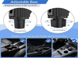 Car Cup Holder Expander with Detachable Tray, Multifunctional Car Tray Table V1263-JX-2875