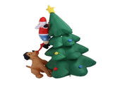 Inflatable Christmas Tree 1.8M Lighting High Speed Low Noise Fans Blow Up Christmas Tree Decoration V1294-YM0901-3115230076411