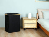 Laundry Hamper with Lid - Waterproof Freestanding Laundry Basket with Removable Liner Bag, V1258-DP02-C-1294