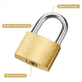 48 Pack Mini Padlock Small Padlock Solid Brass Locks with 144 Key for Luggage Lock,Backpack,Gym V1192-AZ-W-22085