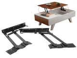 2x Practical Lift Up Coffee Table Mechanism Hardware Top Lifting Frame Furniture V1294-YM0722-JYB00827