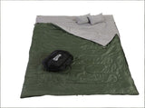 Mountview Sleeping Bag Double Bags Outdoor Army Green UA1012