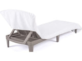 Chaise Lounge Cover - Cotton Chaise Lounge Covers Cotton Cloth Beach Chair - Fitted Beach V1366-AZ2-W-08550