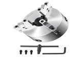 3-Jaw Lathe Chuck, 200 mm, Self-Centering Lathe Chuck, 4-200 mm Clamping Range with T-key Fixing V952-SZKP8YC3G000VDWGDV0