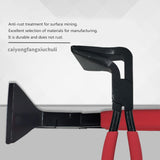 3 Pieces Hand Seamers Sheet Metal Tools,45&degand 90&degSheet Metal Bending Pliers Set for Flattening V1192-AZ-W-10444