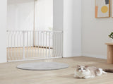 Baby Gate, 749-1346 mm Extra Wide, 762 mm High, Dog Gate for Stairs Doorways and House, Easy Step V952-LGXCWZLBS3052H2HGV0