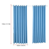 Blackout Curtains Thermal Insulating Room Darkening Curtains for Living Room 39 1 Piece V1294-YM0901-H26927B
