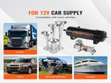 Train Horns Kit, 4 Trumpet Air Horn Kit, 150dB Train Horns for Pickup Trucks, 12V 160 psi Air V952-QLBYCQGTZ12VB362GV9