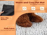 70 x 115 CM Self-Warming Thermal Pet Fluffy Mat with Machine Washable & Removable Zippered Cover V888-ELOSUNG49544