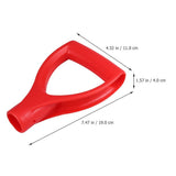 4Pcs Replacement Plastic Shovel Handles with D Shaped Grip for Digging and Raking Tools V1369-AZ3-W-20573