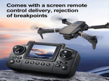 Upgraded foldable drone, equipped with dual high-definition cameras obstacle avoidance, brushless V1106-HEWRJ-001