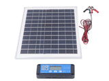 Solar Panel Kit 50W 18V with MPPT Waterproof Charge Controller 3meter Battery Clamp for Outdoor RV V1294-YM0710-3111230293011