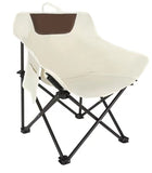 White Outdoor Folding Camping Chair Portable Lounge Chair, Lightweight Beach Chair, Fishing Stool, V888-ELOSUNG46748