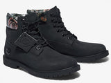 Timberland Womens Heritage 6 Inch Waterproof Winter Leather Boot - Black V563-TB-0A2M7R-001-US8