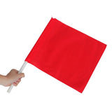 High-Visibility Red Referee Flags for Football Volleyball Sports V1366-AZ2-W-20256