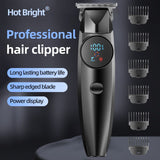 Hair Grooming Kit-Men's Electric Hair Clipper and Nose Trimmer Set - Stainless Steel Blade, LCD V888-ELOSUNG56161