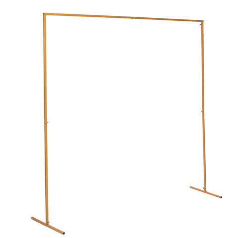 Wedding Arch Gold Square Backdrop Flower Display Stand Background 2.2M V201-WED0001AU8AU