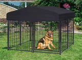 Dog Playpen House Heavy Duty Large Outdoor Dog Kennel Anti-rust Metal Pet Crate V767-JJ-XZ171-XS-V1
