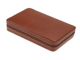 Cigar Humidor Case Brown Portable Cedarwood Lining Humidifier Cigar Box With Storage Bag for V1294-YM3117220230211-0421