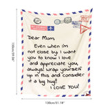 Mother's Day Father's Day Letter Printed Throw Blanket Gifts Soft Flannel Blanket for Bed Couch V1294-YM0523-10343287