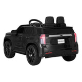 Kids Ride On Car Licensed Chevrolet Tahoe Electric Toys Horn Remote 12V Black RCAR-LS-CHEVT-TAHOE-BK