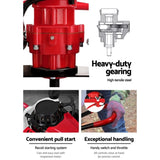 Giantz Post Hole Digger 300mm Petrol Drill Extension Auger Bits DI-SF-N-RDBK-AUG300