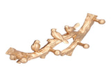 Decorative Hook Golden Bird Branch Shape Three Dimensional Wall Mounted Home Decoration V1294-YM0523-3117210199812