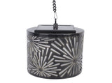 2PCS Solar Lantern Iron ABS 3D Outdoor IP54 Rain Proof Hanging Solar Light Garden Decor for Yard V1294-YM0901-3119250008511