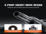 Impact Sockets Set 9pcs 6-Point 1/2in Metric Drive Bit Ratchet Tool Kit V952-CJTTZJCRMO912IFZ2V0