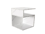 Levede 1xBedside Tables Drawers Side White NI1036-WH_NZ